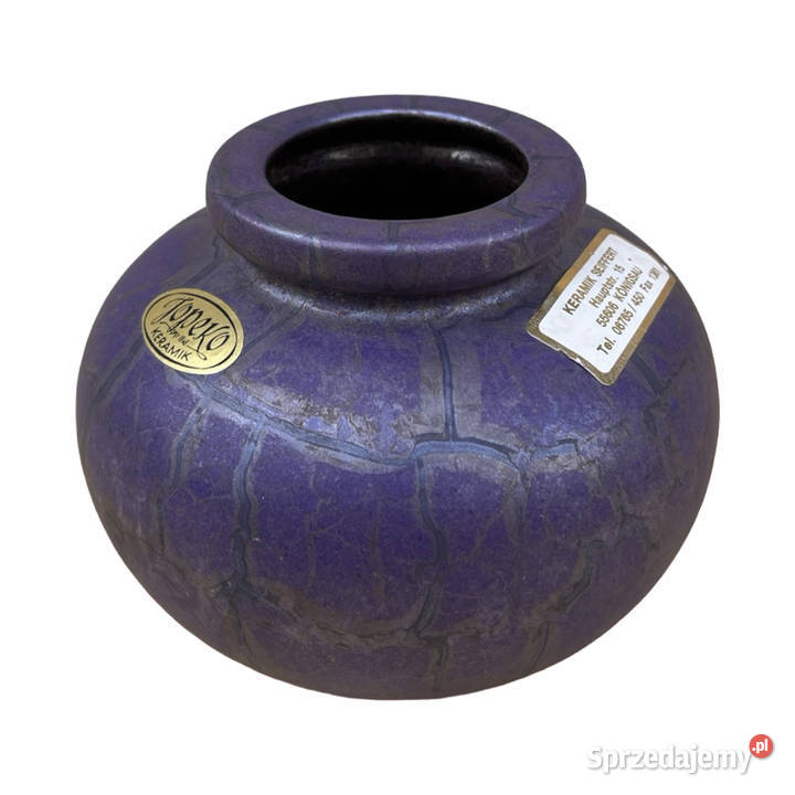 Ceramiczny mały wazon Jopeko Keramik Niemcy lata mazowieckie Warszawa sprzedam