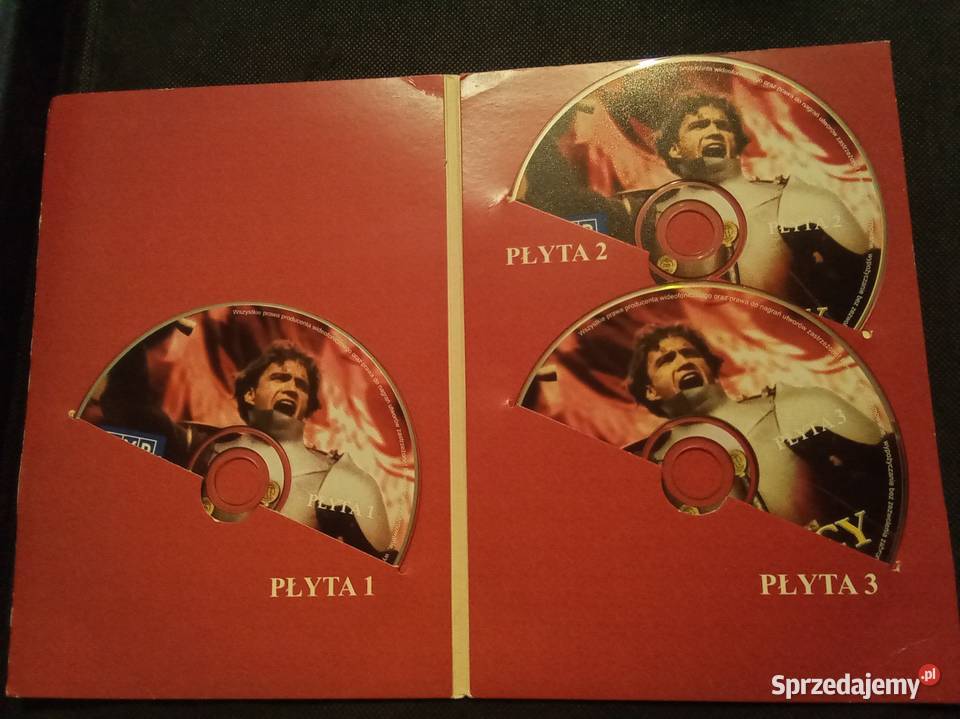 Krzyżacy film 3 płyty mazowieckie Warszawa