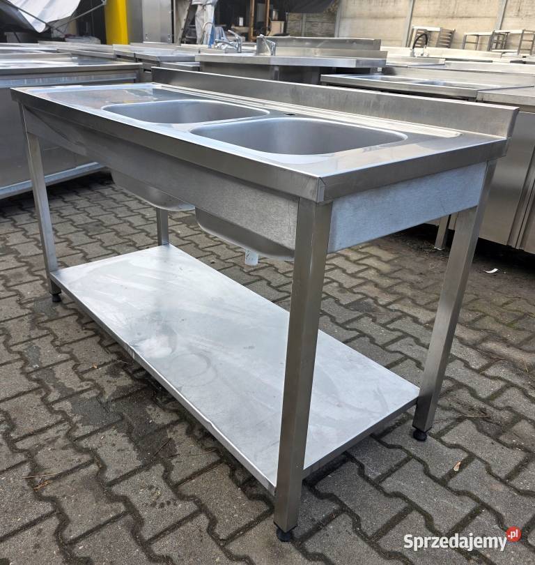 Zlew 2 Komorowy z Półką 1506085 M1277 N wielkopolskie sprzedam