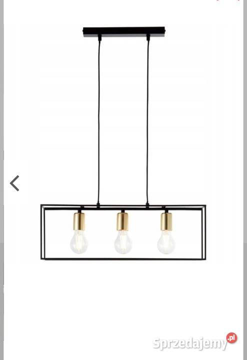 nowoczesna lampa wisząca żyrandol loft metal Zamość