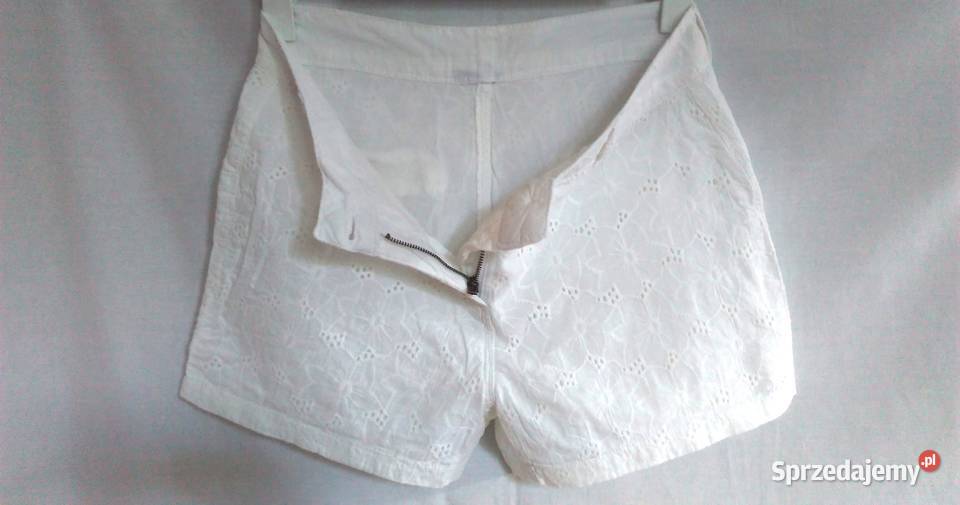 SPODENKI białe HAFT r 3638 damskie Bawełna NOWE podlaskie Białystok sprzedam