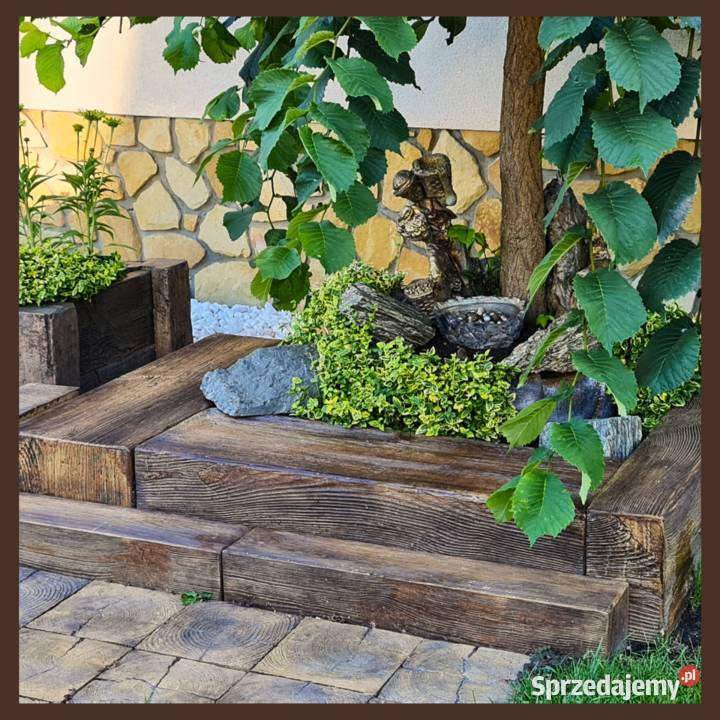 Deska tarasowa betonowe drewno na taras schód Dom i Ogród Starachowice