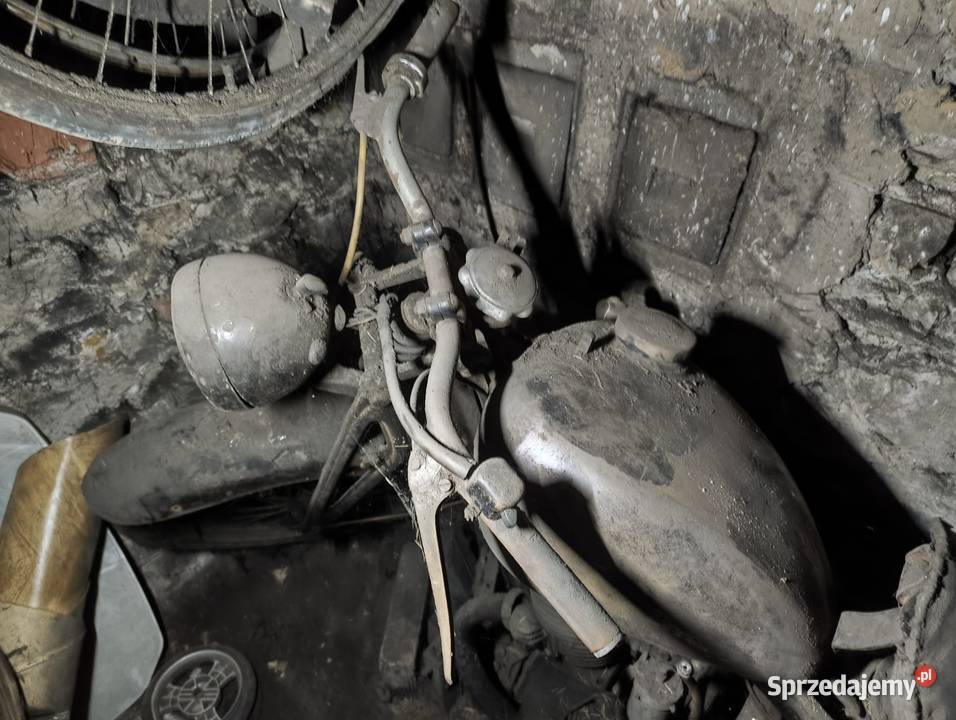 Motocykl DKW 200 1934 przedwojenny dwusuwowy śląskie