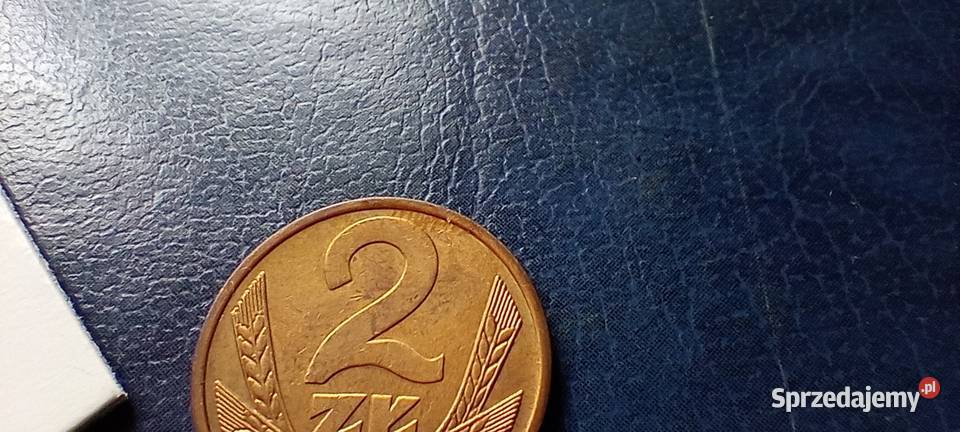 Stare monety 2 złote 1976 PRL Polska piękna Lesko