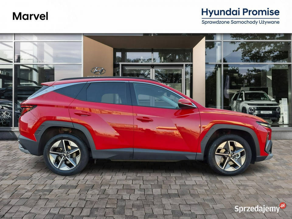 Hyundai Tucson 16 TGDI 215 2WD DCT WersjaSmart asystent pasa ruchu