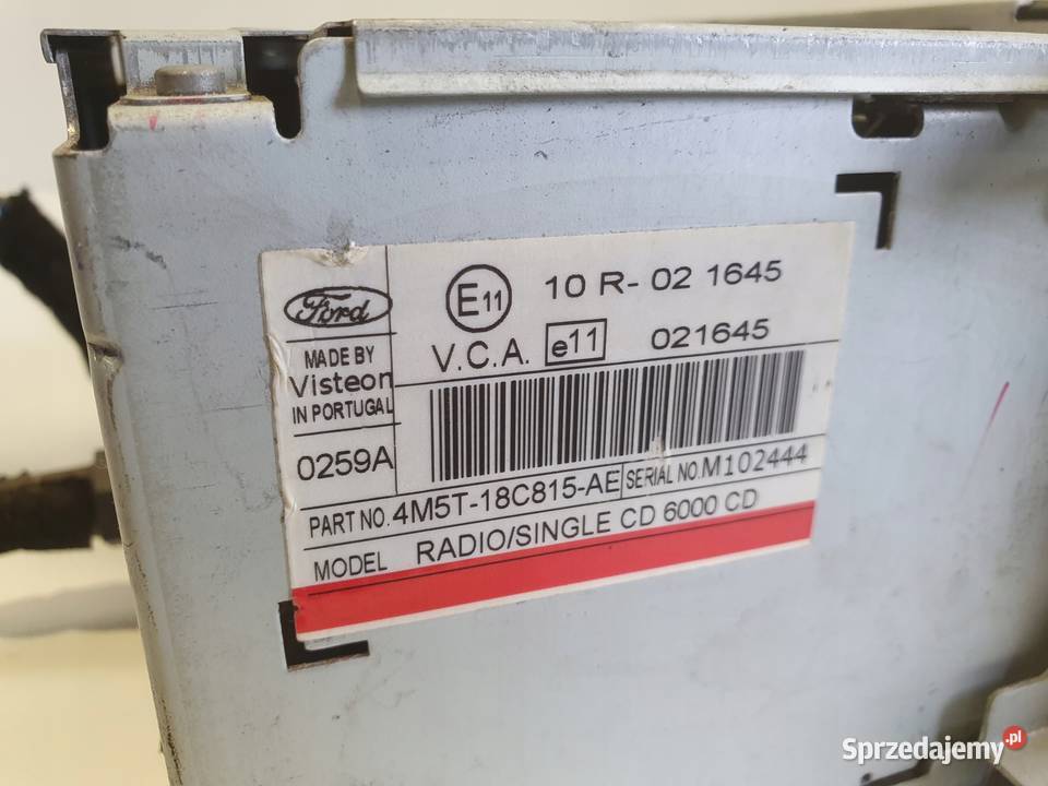 Ford C I Focus mk2 RADIOODTWATRZACZ CD radio Janów sprzedam