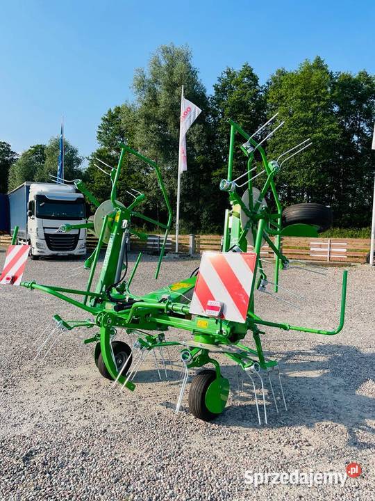 Przetrząsacz karuzelowy do siana przerzucarka Gostyń