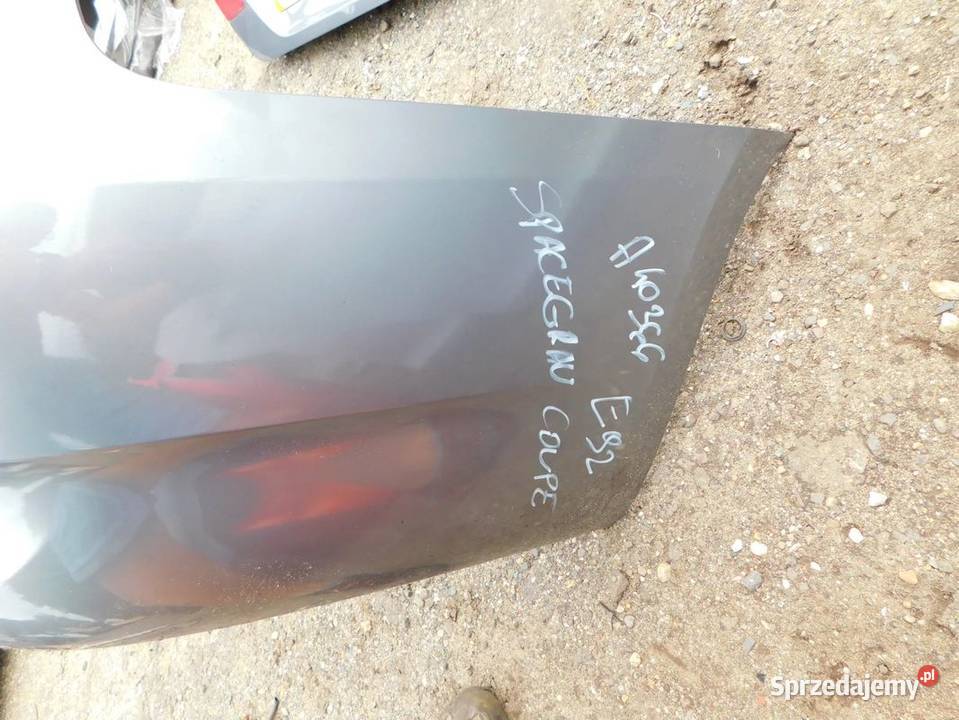 BMW E 92 coupe zderzak kolor spacegrau A40366 Żory