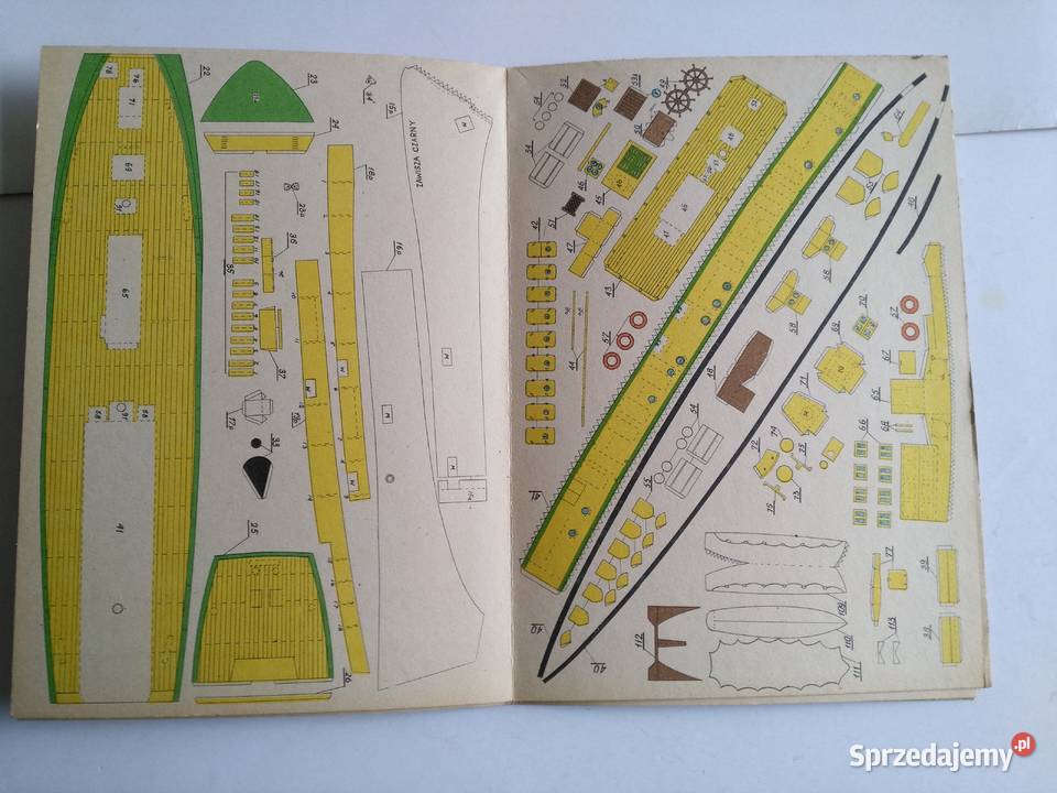 Mały Modelarz 61984 Statek szkolny Zawisza Dąbrowa Górnicza sprzedam