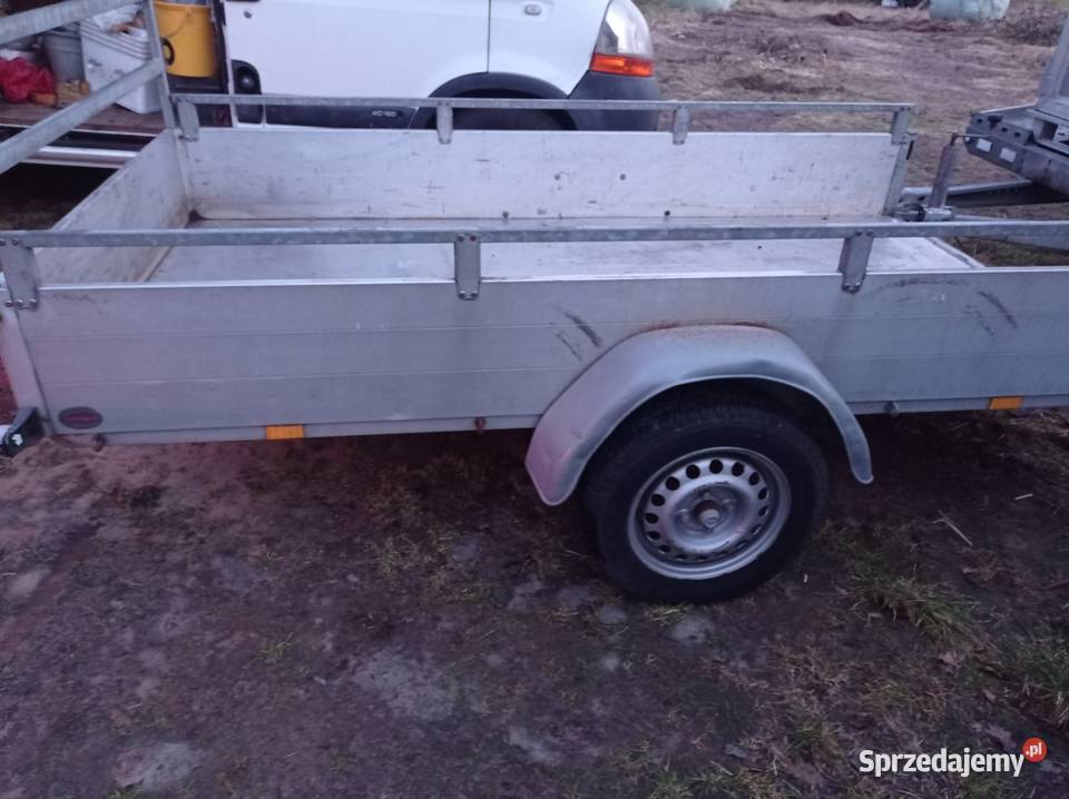 Przyczepka samochodowa aluminiowa 750 DMC Lubycza Królewska sprzedam