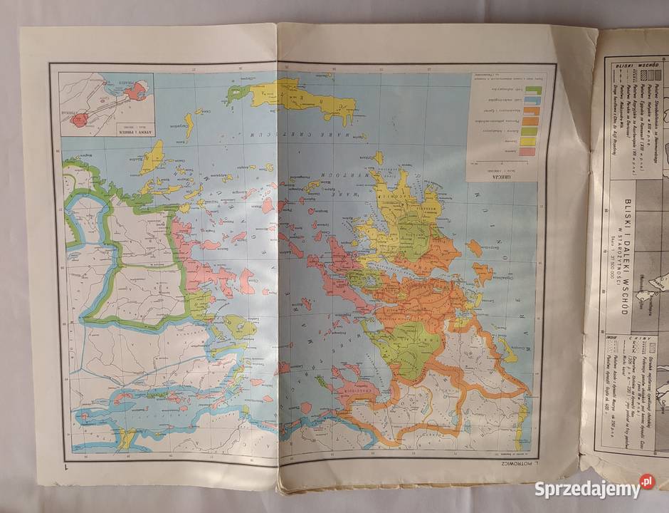 MAŁY ATLAS HISTORYCZNY Mapy i przewodniki Hajnówka