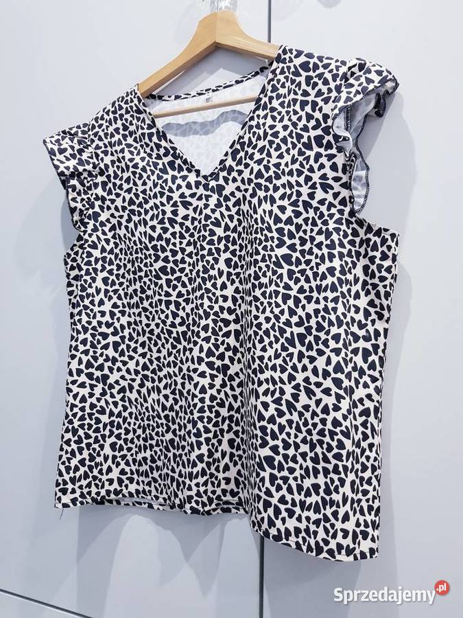 Damska panterkowoserduszkowa bluzeczka Moda i Styl śląskie Dąbrowa Górnicza sprzedam