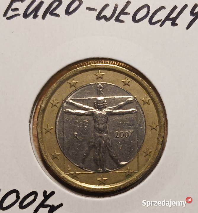 1 Euro Włochy 2007 r Konin