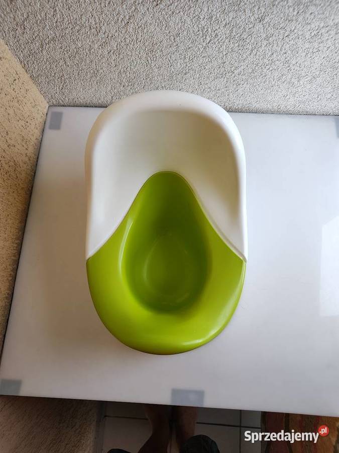 Nocnik IKEA z wyjmowanym wkładem zielonym Olecko