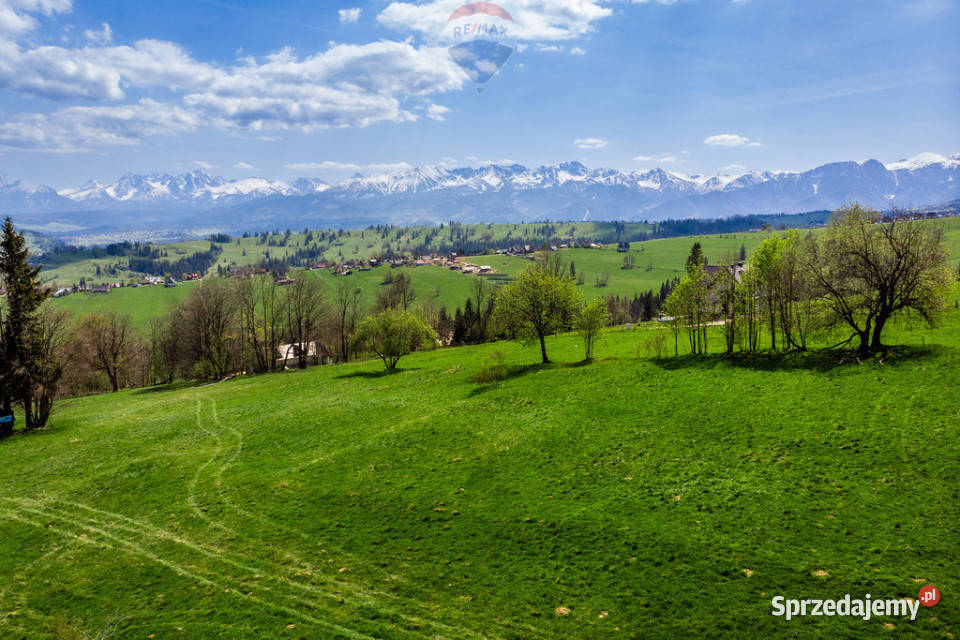 DZIAŁKA BUDOWLANA SIEROCKIE WIDOK NA TATRY 32m