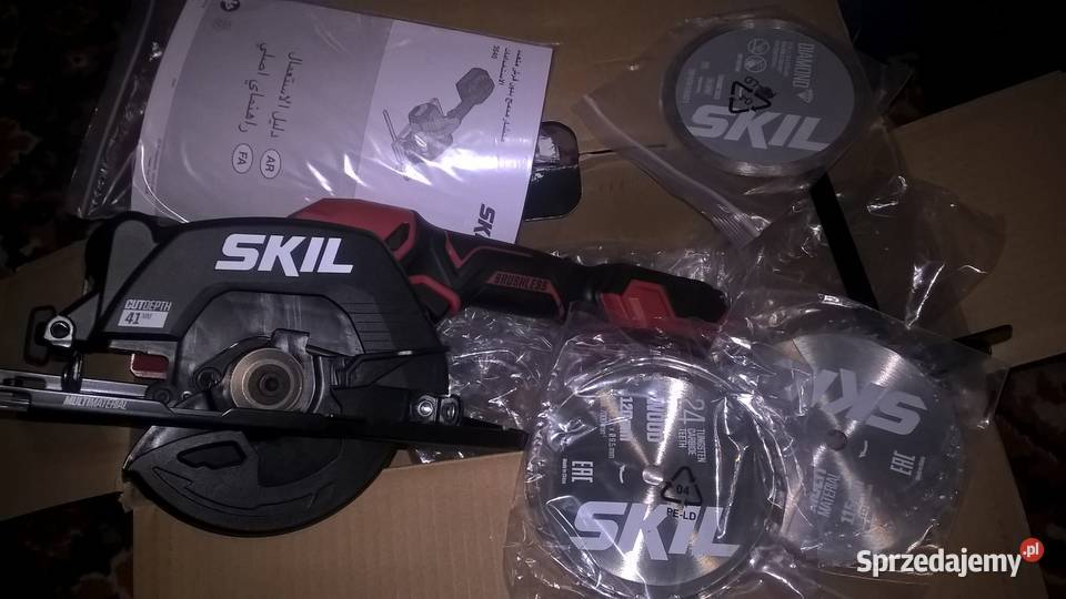 Multi piła akumulatorowa Skil średnica tarcz mazowieckie Mińsk Mazowiecki