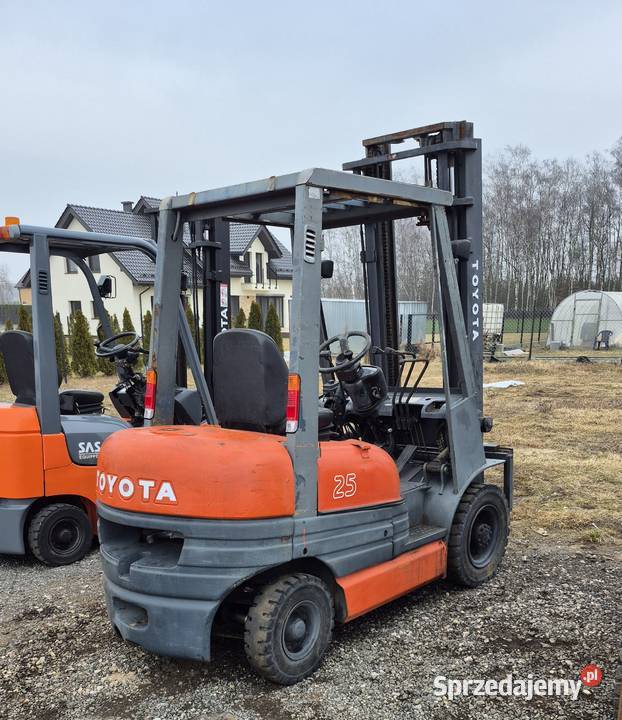 Wózek widłowy Toyota 6fd 25 Toyota Jakubów