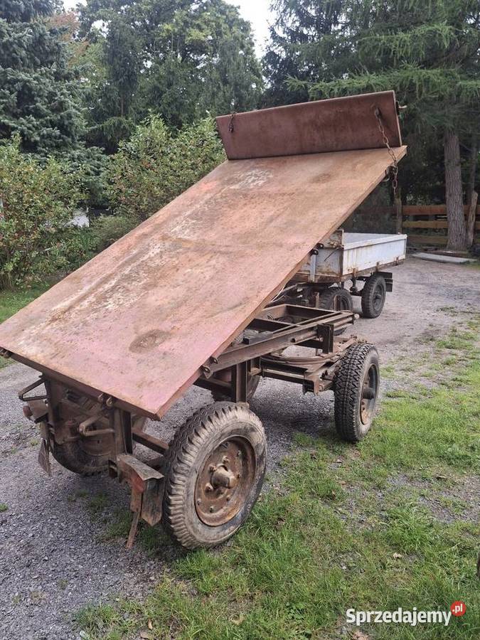 Przyczepka Multicar minitraktorek wywrotka