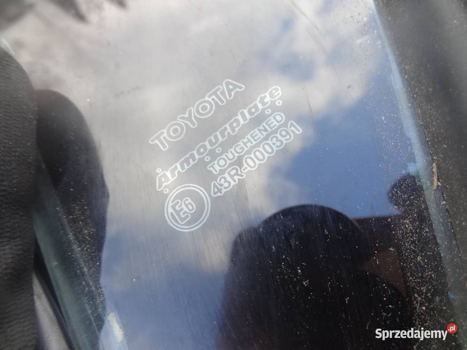 SZYBA DRZWI LEWY TYŁ MAŁA TOYOTA HILUX VIII wielkopolskie