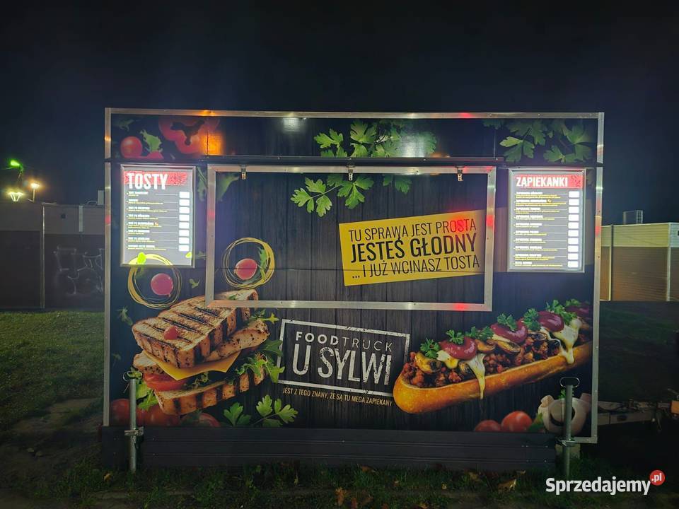 Przyczepy gastronomiczne toalety biurowe