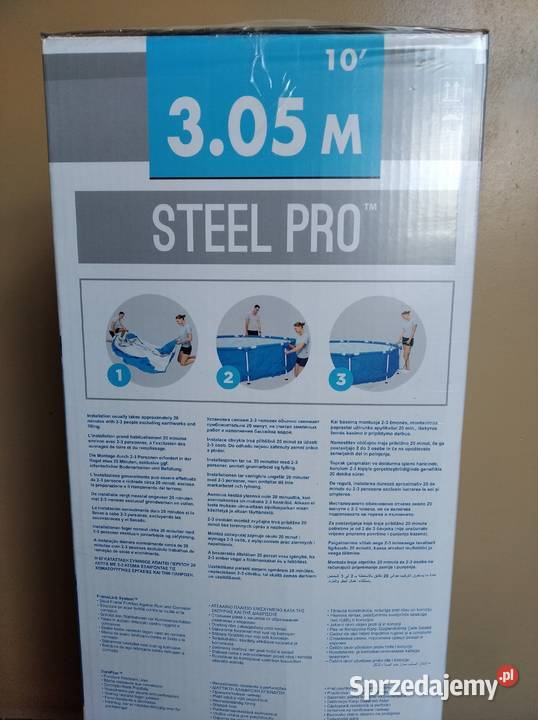 NAJTANIEJ Basen Stelażowy 305x76 Na Stelażu Zabrze