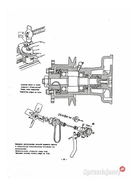 MTZ 8082 instrukcja demontażu i regulacji