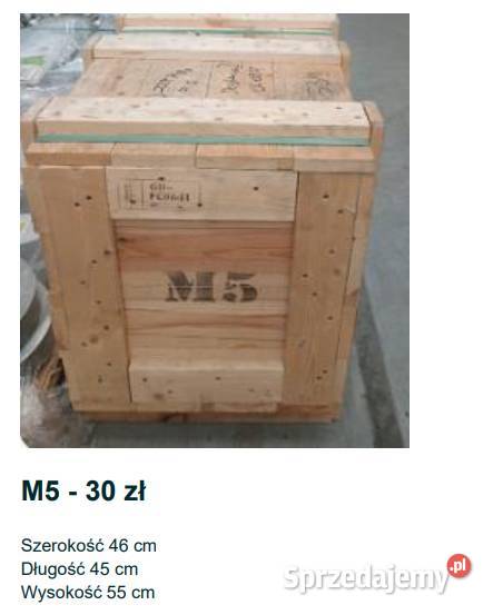 Skrzynie drewniane Pozostałe Wrocław sprzedam