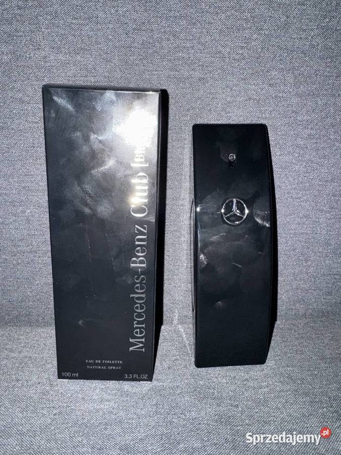Woda toaletowa MercedesBenz Club Black Dla mężczyzn Warszawa