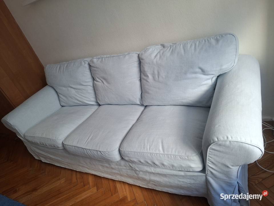 sofa niebieska IKEA Ostrów Mazowiecka sprzedam