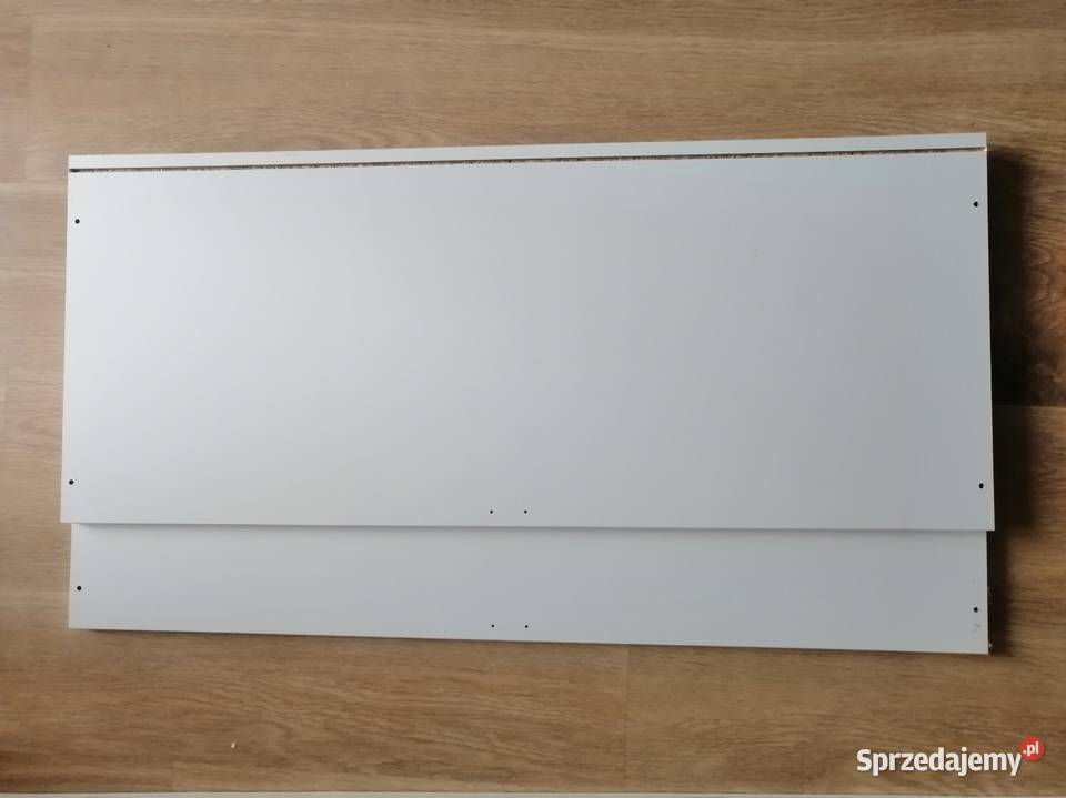 Szeroka komoda biała połysk