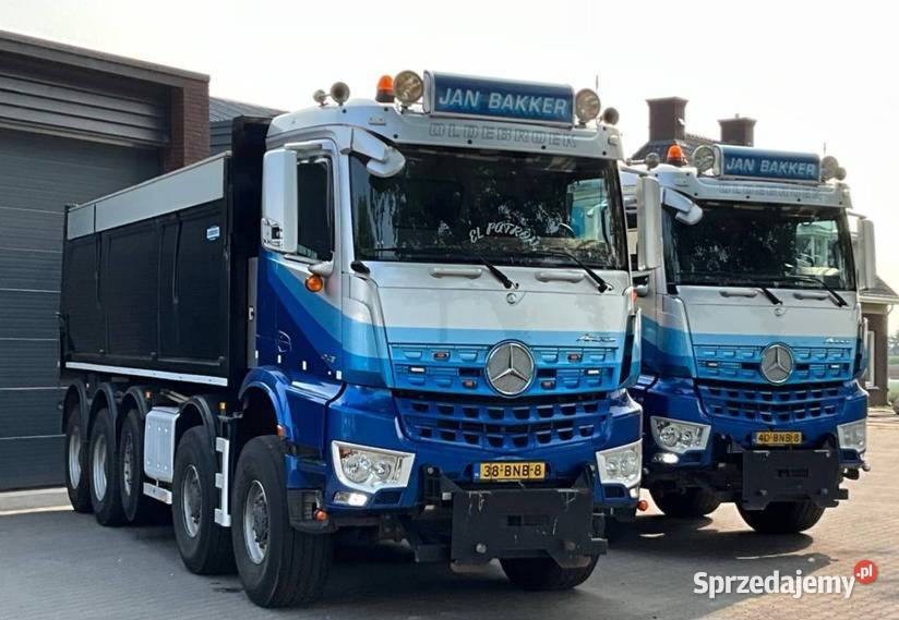 Wywrotka 5 osiowa MERCEDES wywrotka 10x8 diesel Warszawa