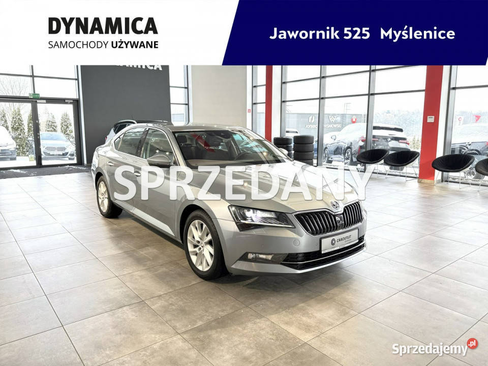 koda Superb Style 20TDI 190 DSG 4x4 2018 r salon centralny zamek Myślenice