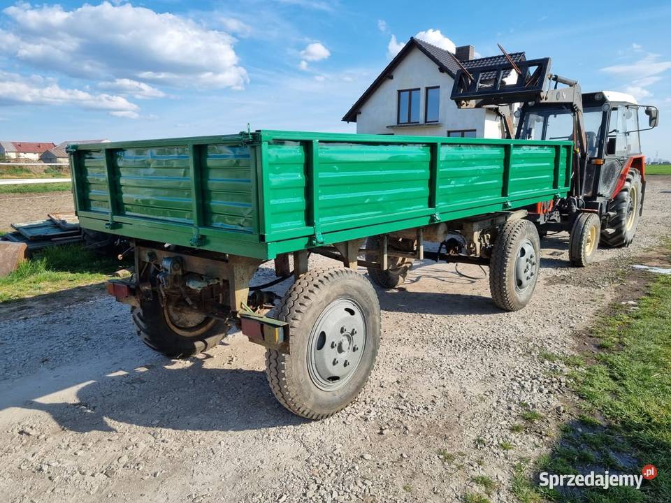 Przyczepa D35 wywrotem dwustronny Przyczepy rolnicze opolskie