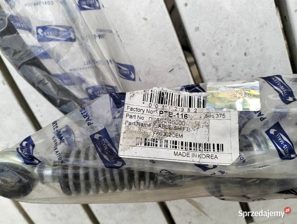 OEM Linka dźwigni zmiany biegów F60302 KIA K2700 sprzedam