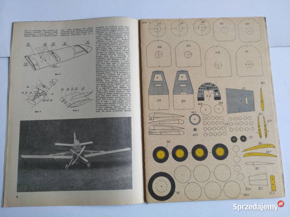 Mały Modelarz 101981 Samolot rolniczy PZL 106A