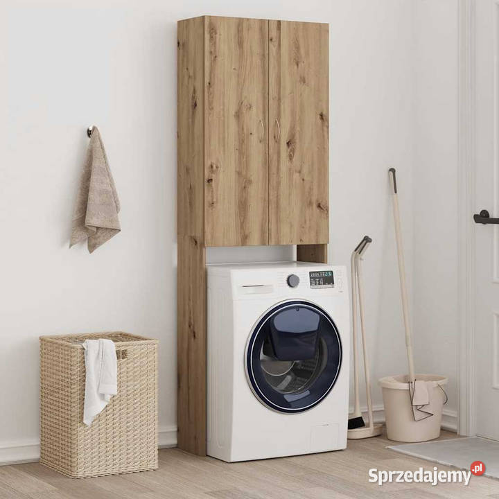Szafka na pralkę dąb artisan 64x255x190 WM856647 Warszawa