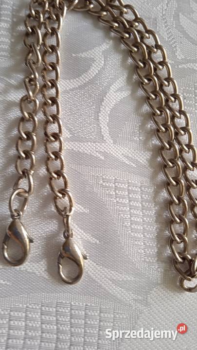 MASYWNY ŁAŃCUSZEK MĘSKI PRZYPINKA wielkopolskie