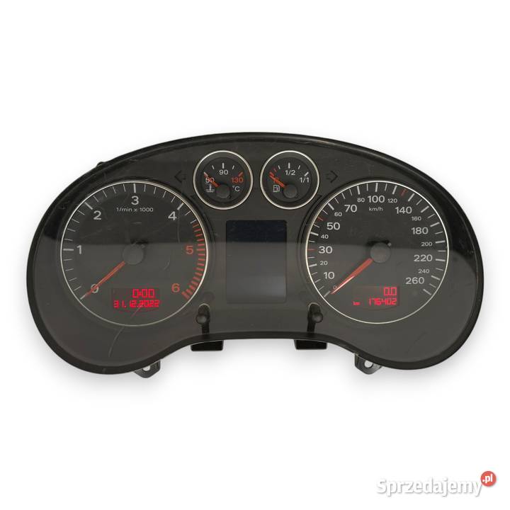 LICZNIK ZEGARY 8P0920931 Audi A3 8P 19 20 TDI osobowe Liczniki i zegary lubelskie Chełm