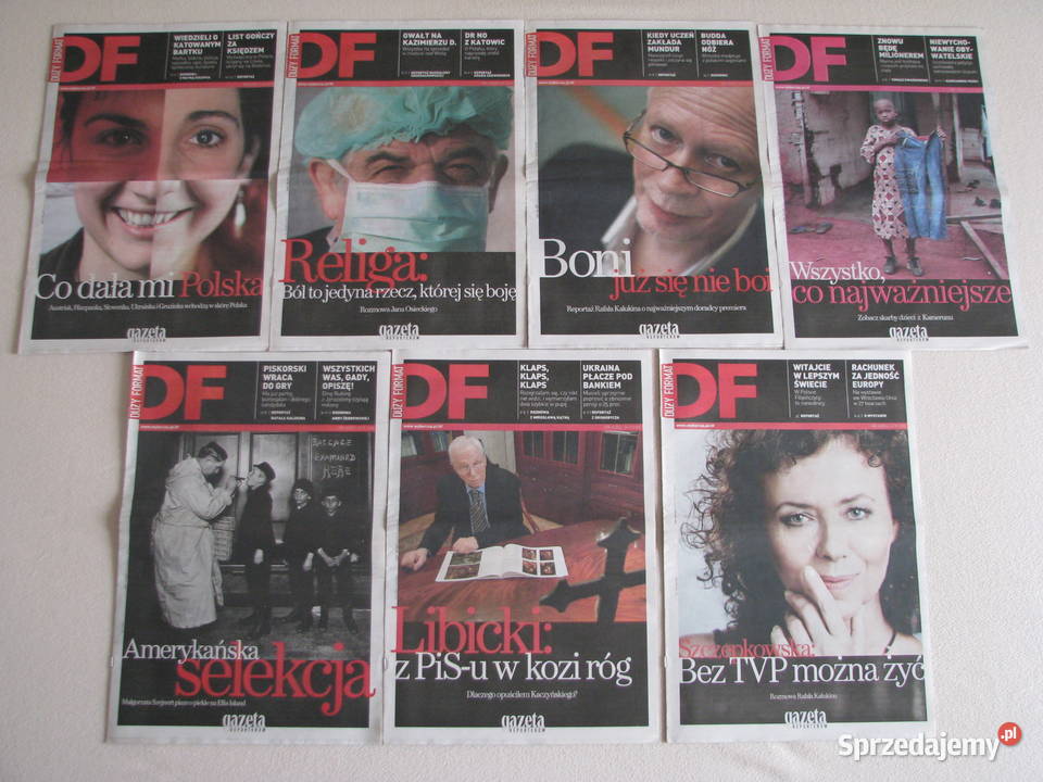 DF Duży Format tygodnik Gazety Wyborczej z roku Brzegi