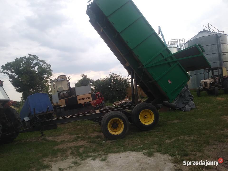 Przyczepa 3 strony wywrot 12 ton tandem kujawsko-pomorskie