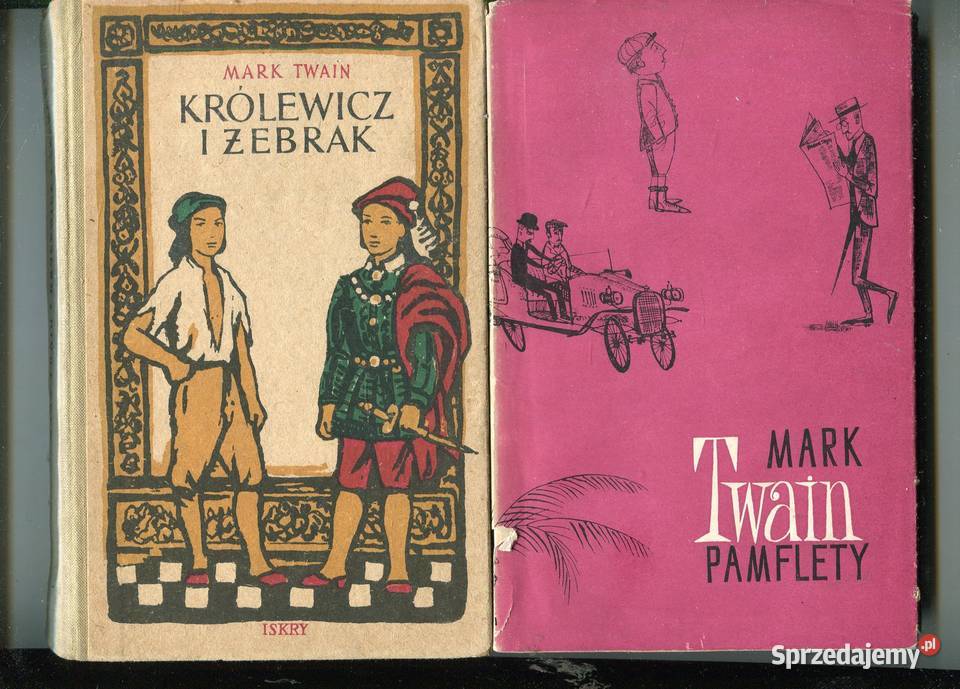 Królewicz i żebrak Pamflety Mark Twain Szczecin