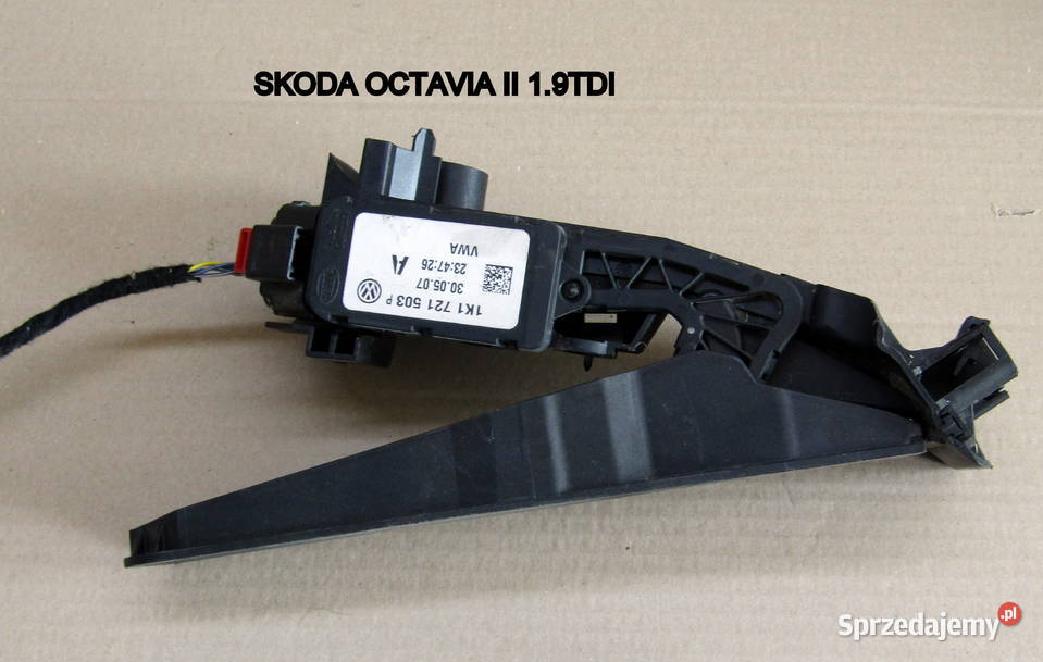 POTENCJOMETRPEDAŁ GAZU SKODA OCTAVIA 19TDI osobowe Mysłaków sprzedam