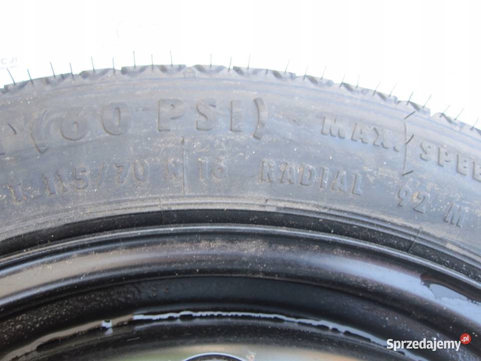 OPEL VECTRA C ASTRA H koło dojazdowe 1157016 92M Kielce