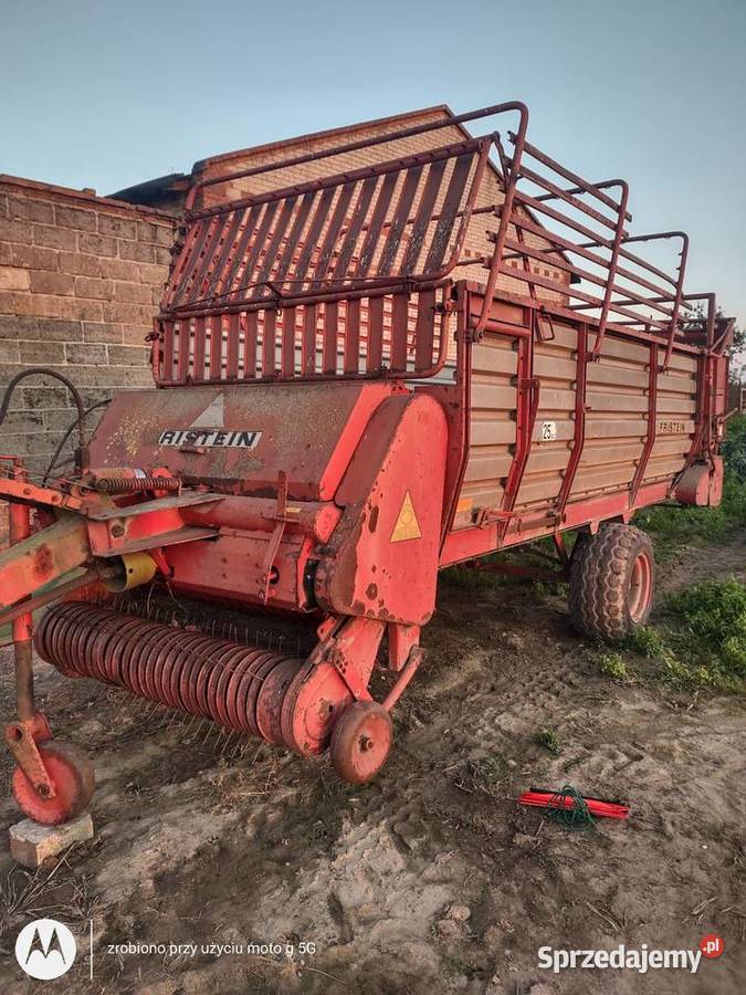 sprzedam przyczepę samozbierająca firmy Łęczyca sprzedam