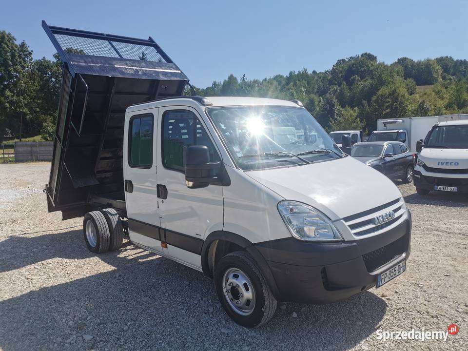 Iveco Daily 35C12 Brygadówka wywrotka Dubel hak Miechów