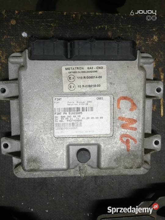 Sterownik silnika Fiat Punto CNG Koło