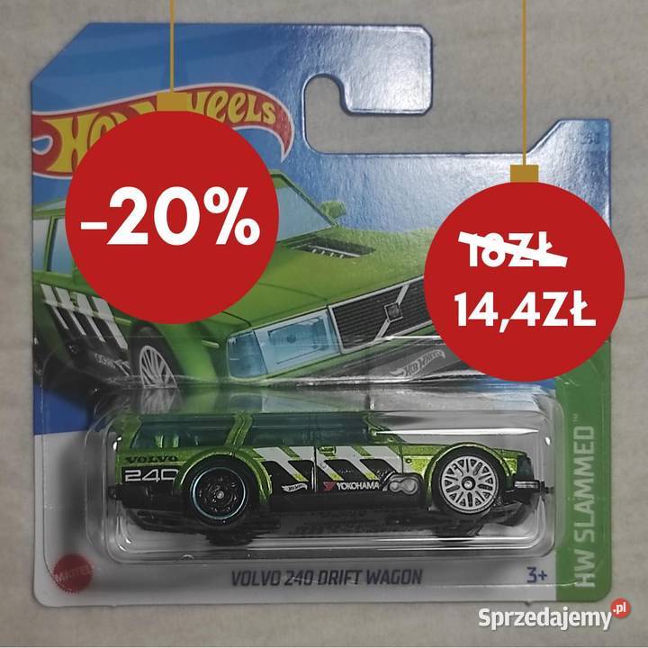 Hot Wheels Volvo 240 Drift Wagon 245250