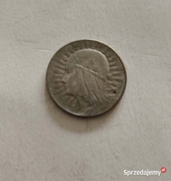 Srebrna moneta 5 z 1932r Pozostałe Antyki, Sztuka, Kolekcje Lublin