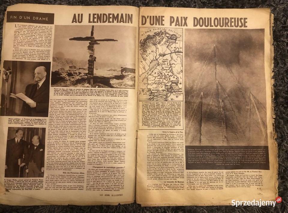 Czasopismo Le soir illustre 1940