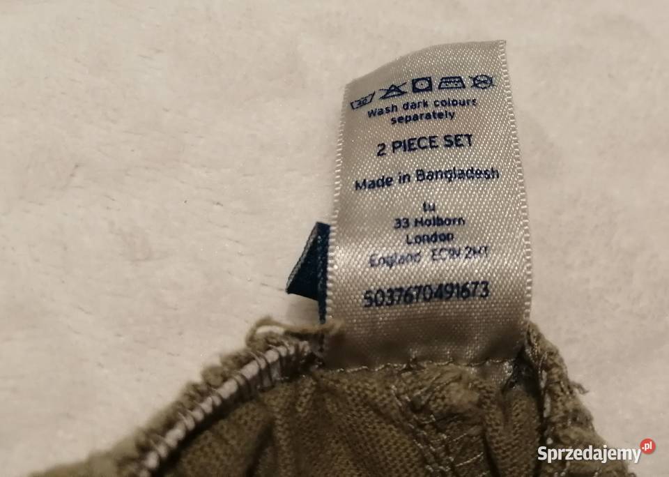 Krótkie spodenki chłopięce TU 98104 34 lata